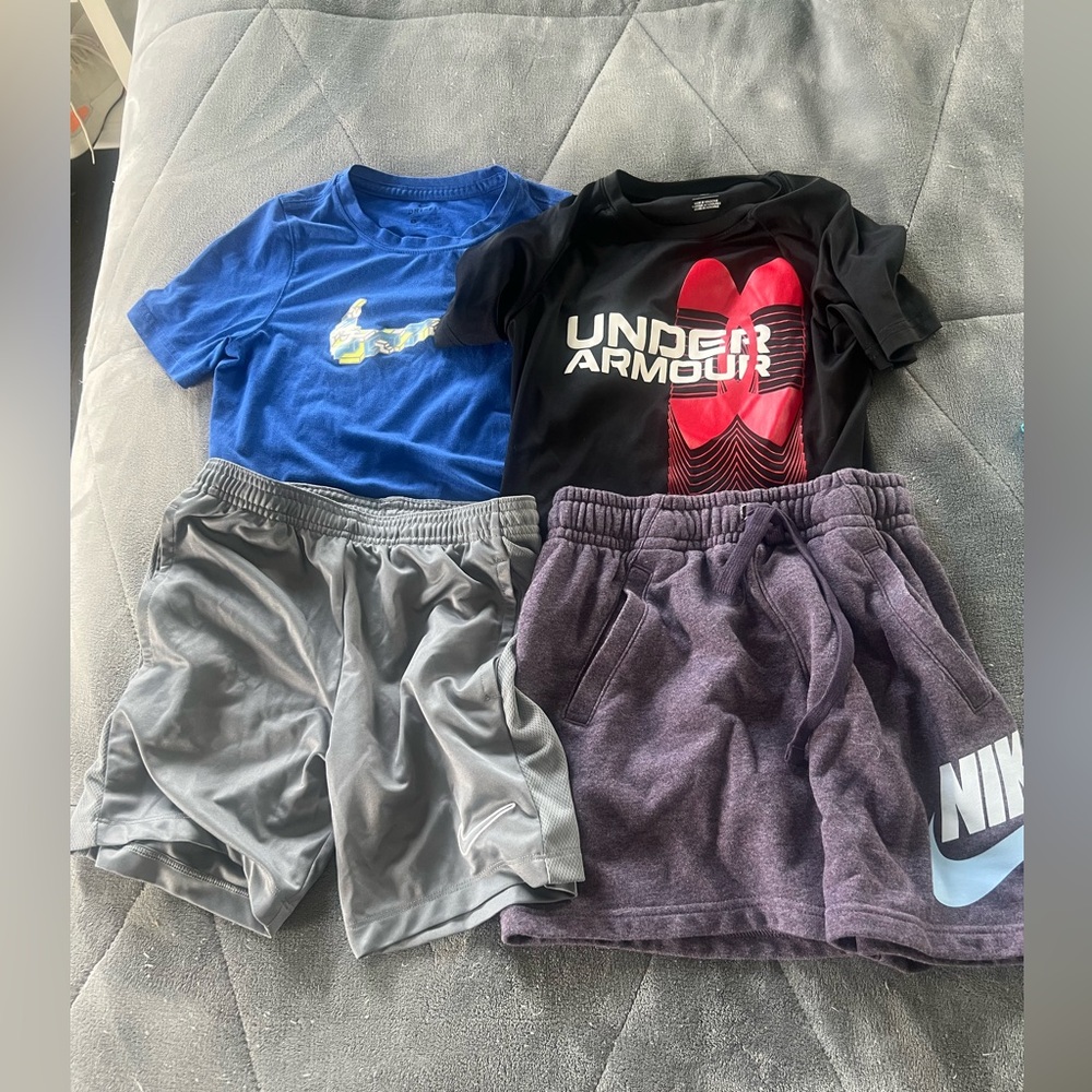 Nike and Under Armour Boys bundle